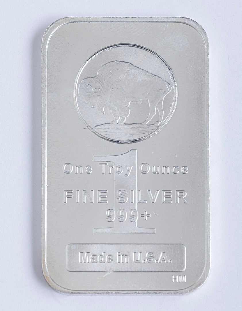 Fine Silver Bullion, 1 Oz: Fine Silver Bullion, 1 Oz (31.1 g)