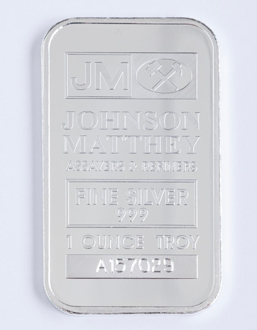 Fine Silver Bullion, 1 Oz: Fine Silver Bullion, 1 Oz (31.1 g)
