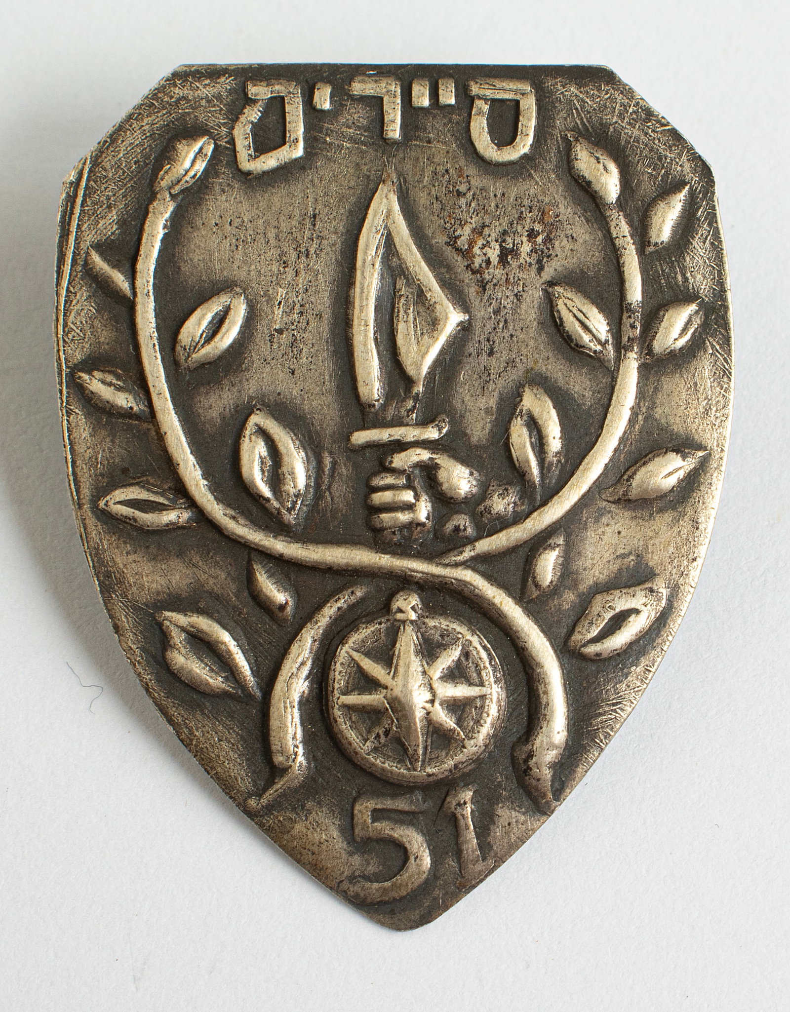 Israeli Military Pin, Battalion 51 (1 of 2)