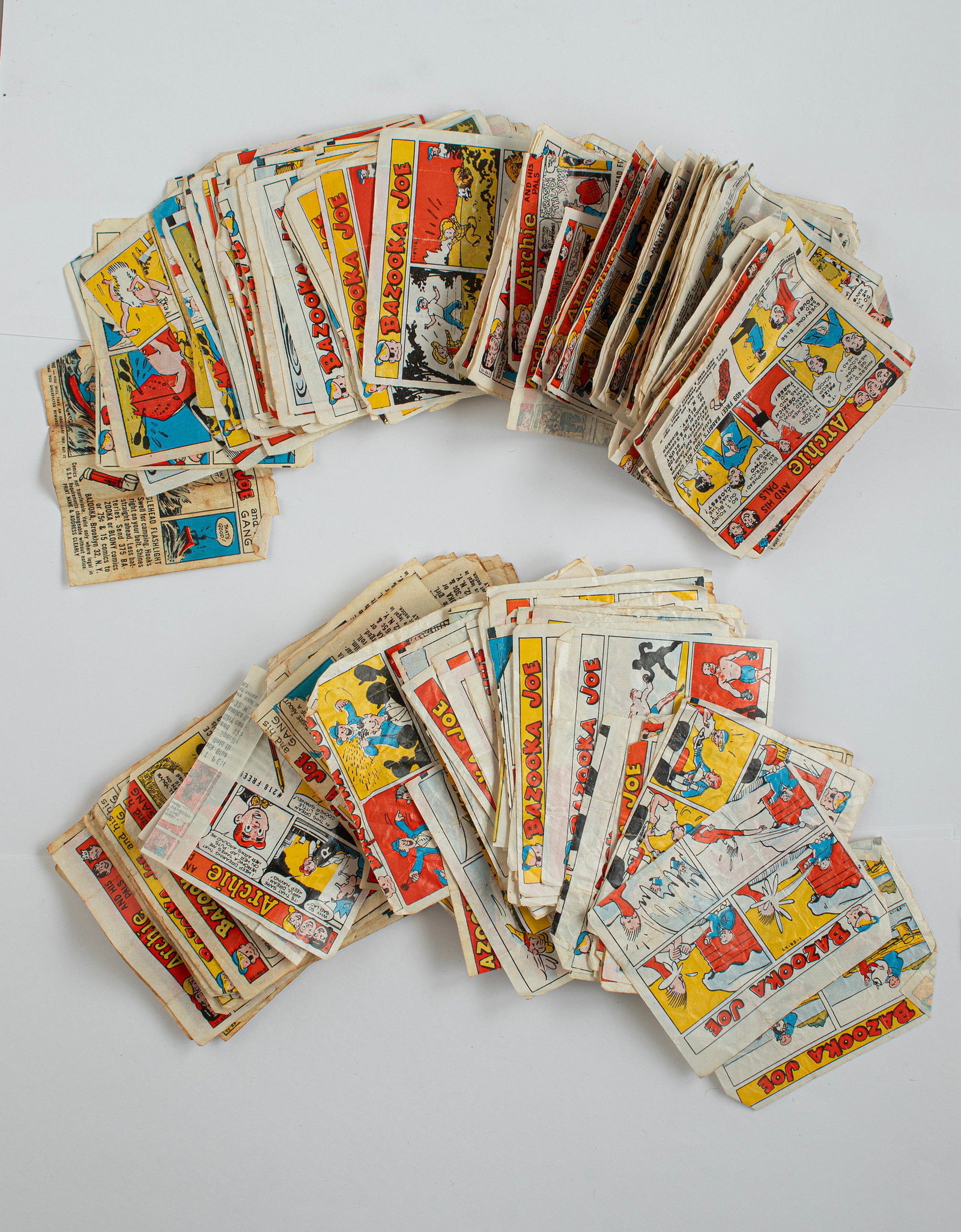 Vintage Gum Wrappers, Bazooka Joe/Archie and His Pals (1 of 3)