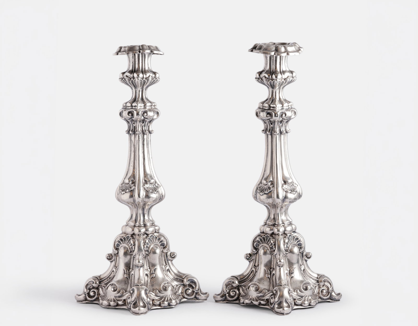 Silver Candlesticks - 2
