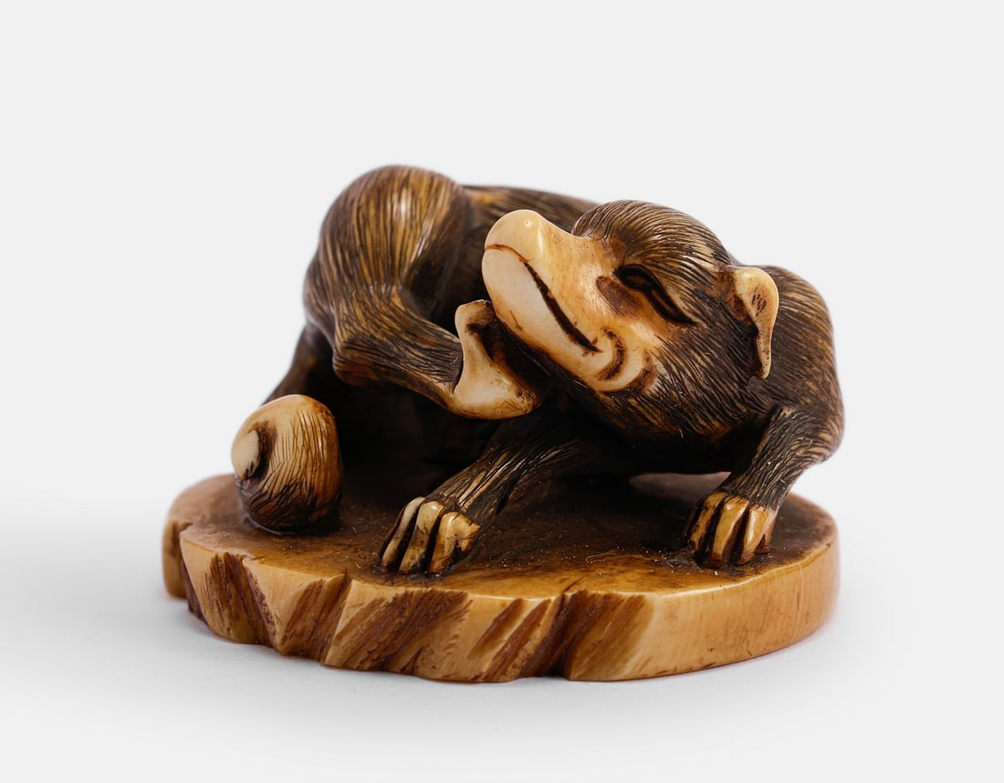 Carved Japanese Netsuke (1 of 4)