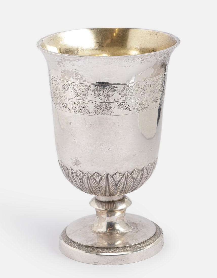 Large Silver Goblet, Johann Heinrich Philipp Schott (1 of 4)