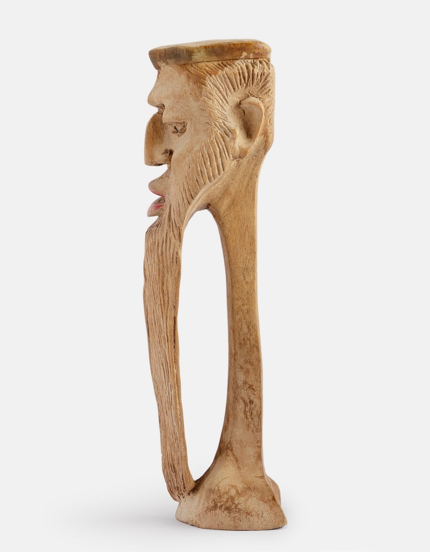 Antisemitic Wood Carving - 4