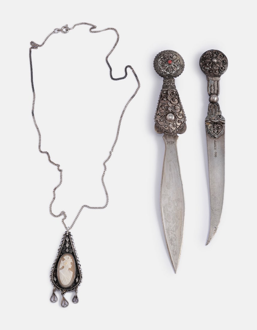 Bezalel / Bezalel-Style Silver Items (1 of 6)