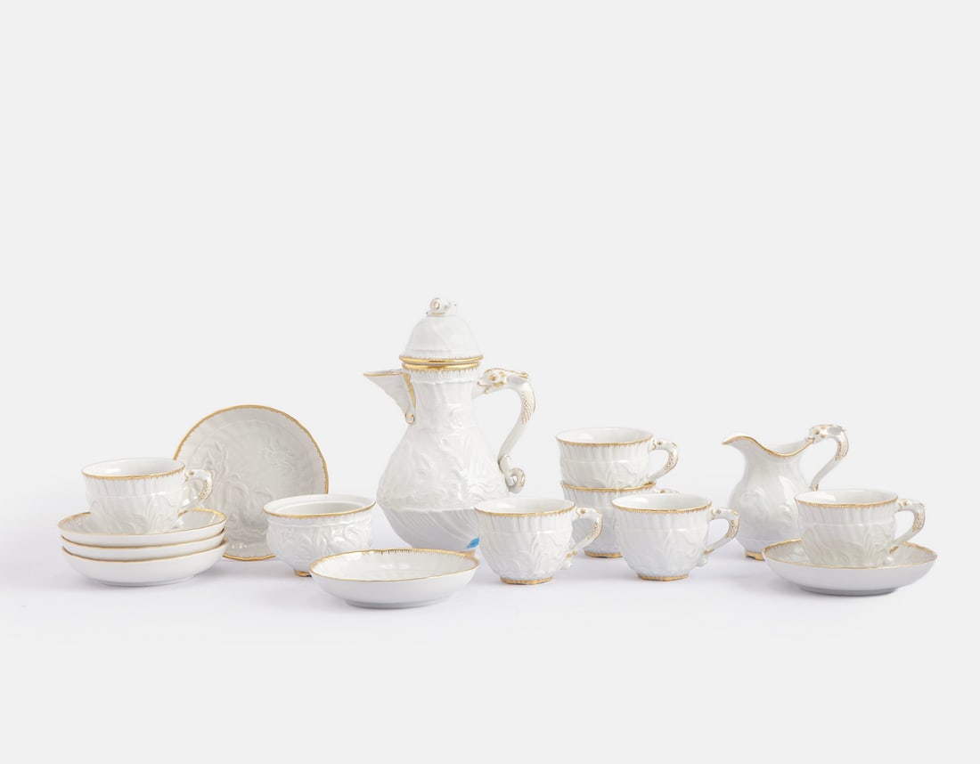 Meissen Porcelain Coffee Set (1 of 3)