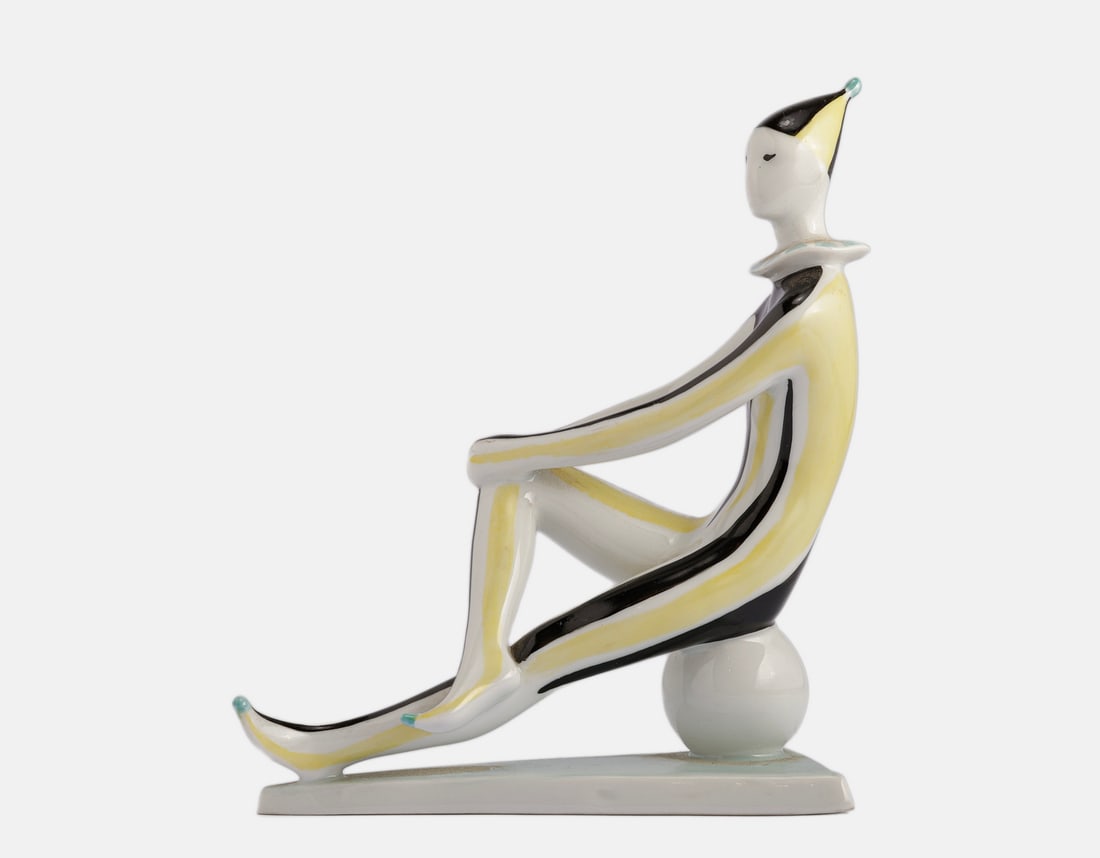 Zsolnay Porcelain Figurine (1 of 4)