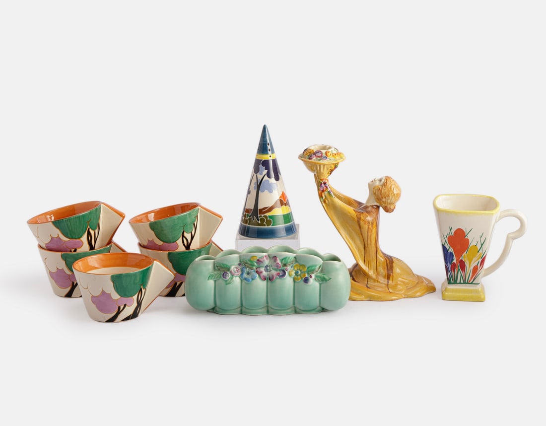 Ceramic Items Designed by and After Clarice Cliff (1 of 7)