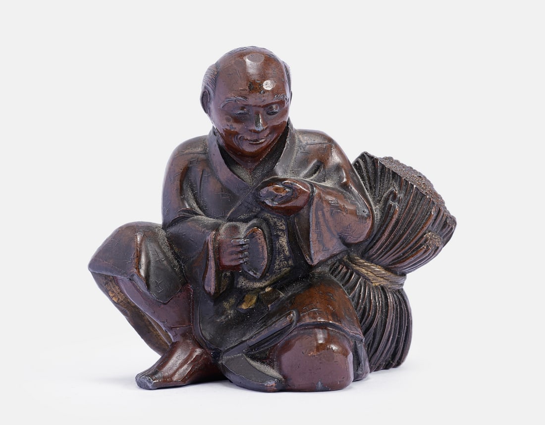 Japanese Bronze Sculpture, Meiji Period (1 of 3)