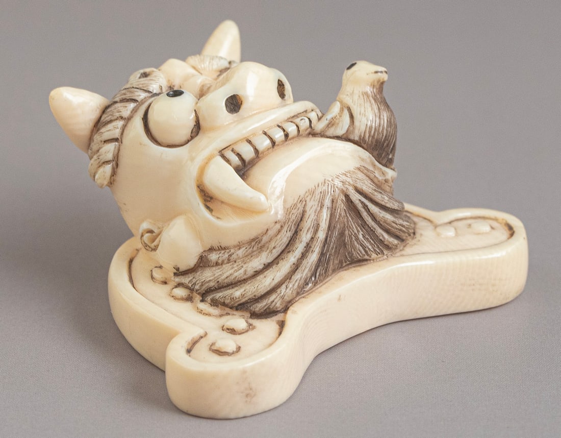 Carved Japanese Netsuke (1 of 4)