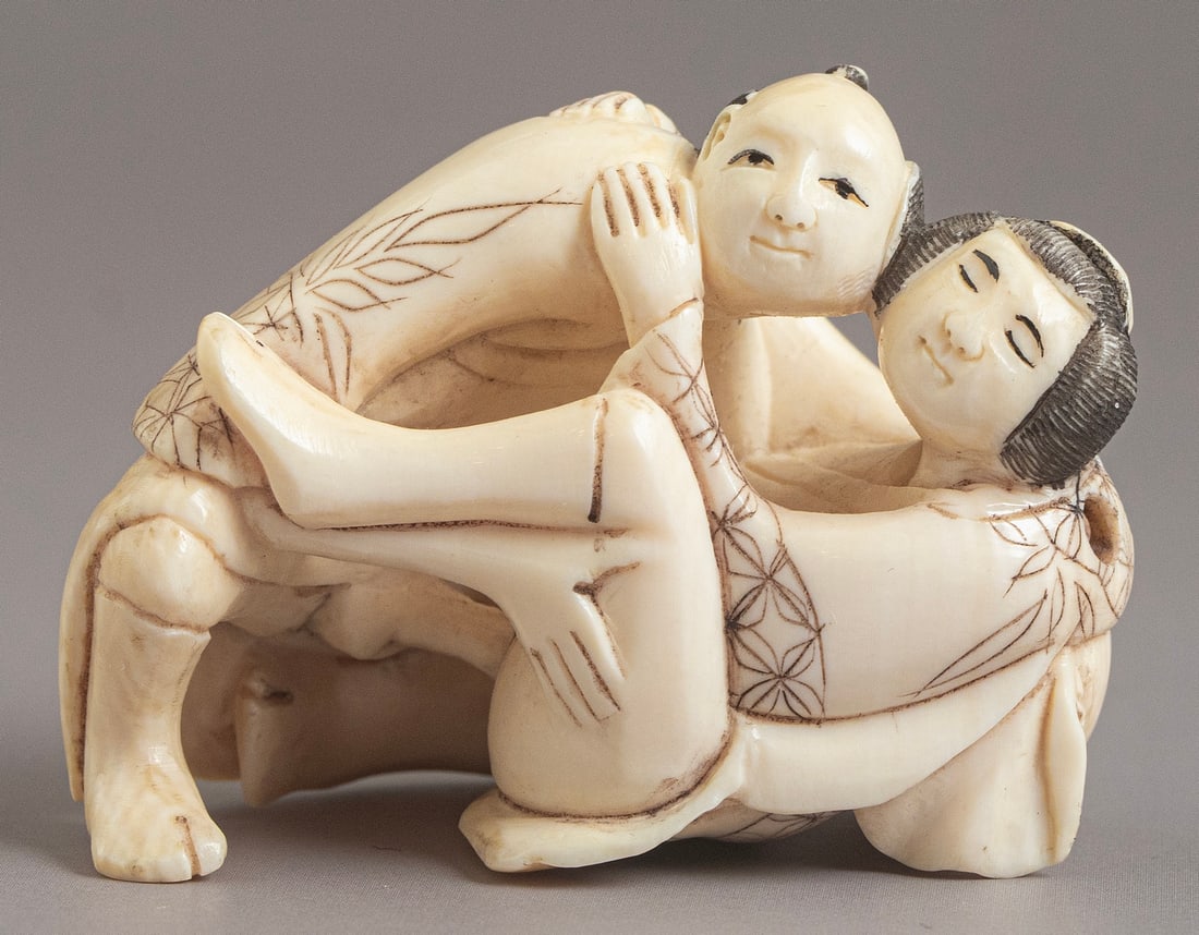 Carved Japanese Netsuke (1 of 3)
