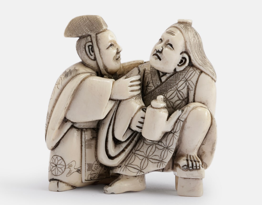 Carved Japanese Netsuke (1 of 3)