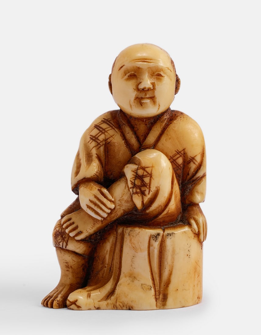 Carved Japanese Netsuke (1 of 4)