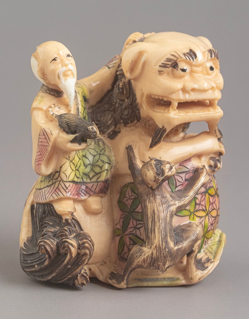 Carved Japanese Netsuke (1 of 4)