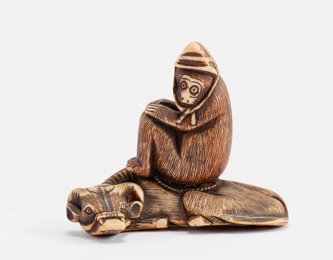 Carved Japanese Netsuke (1 of 4)