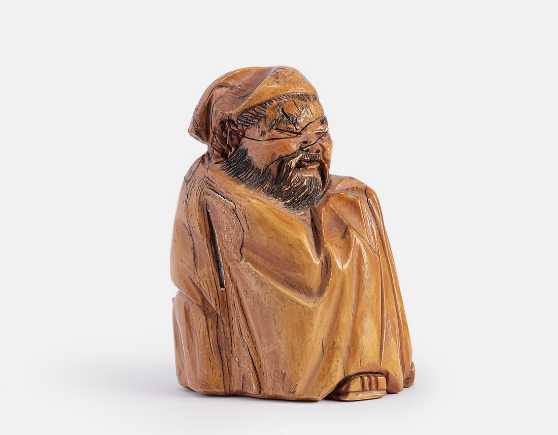 Carved Chinese Figurine (1 of 3)