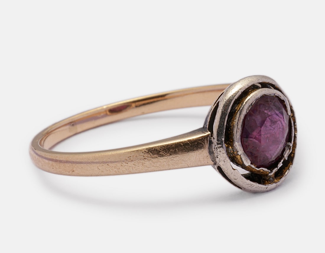 Gold Ruby Ring - 3