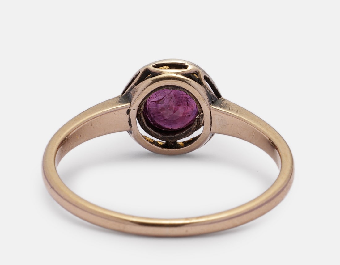 Gold Ruby Ring - 4
