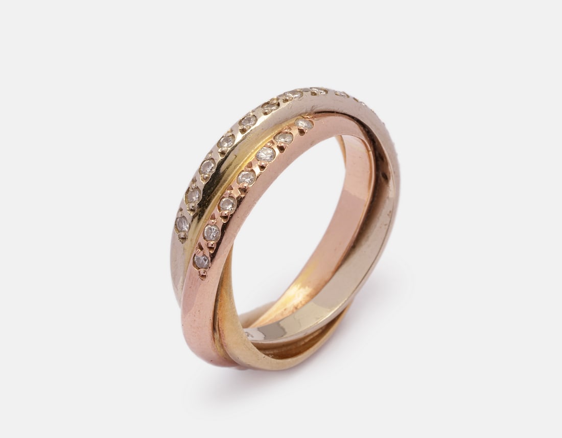 Gold Diamond Ring (1 of 5)