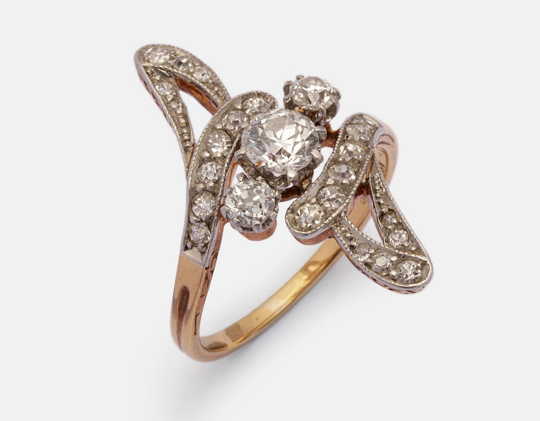 Gold Diamond Ring (1 of 4)