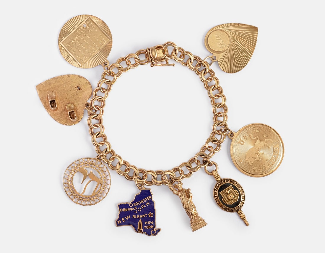 Gold Charm Bracelet (1 of 4)