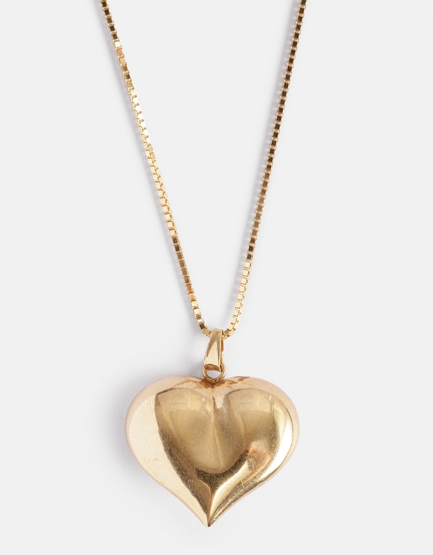 Gold Ruby Necklace & Pendant - 3