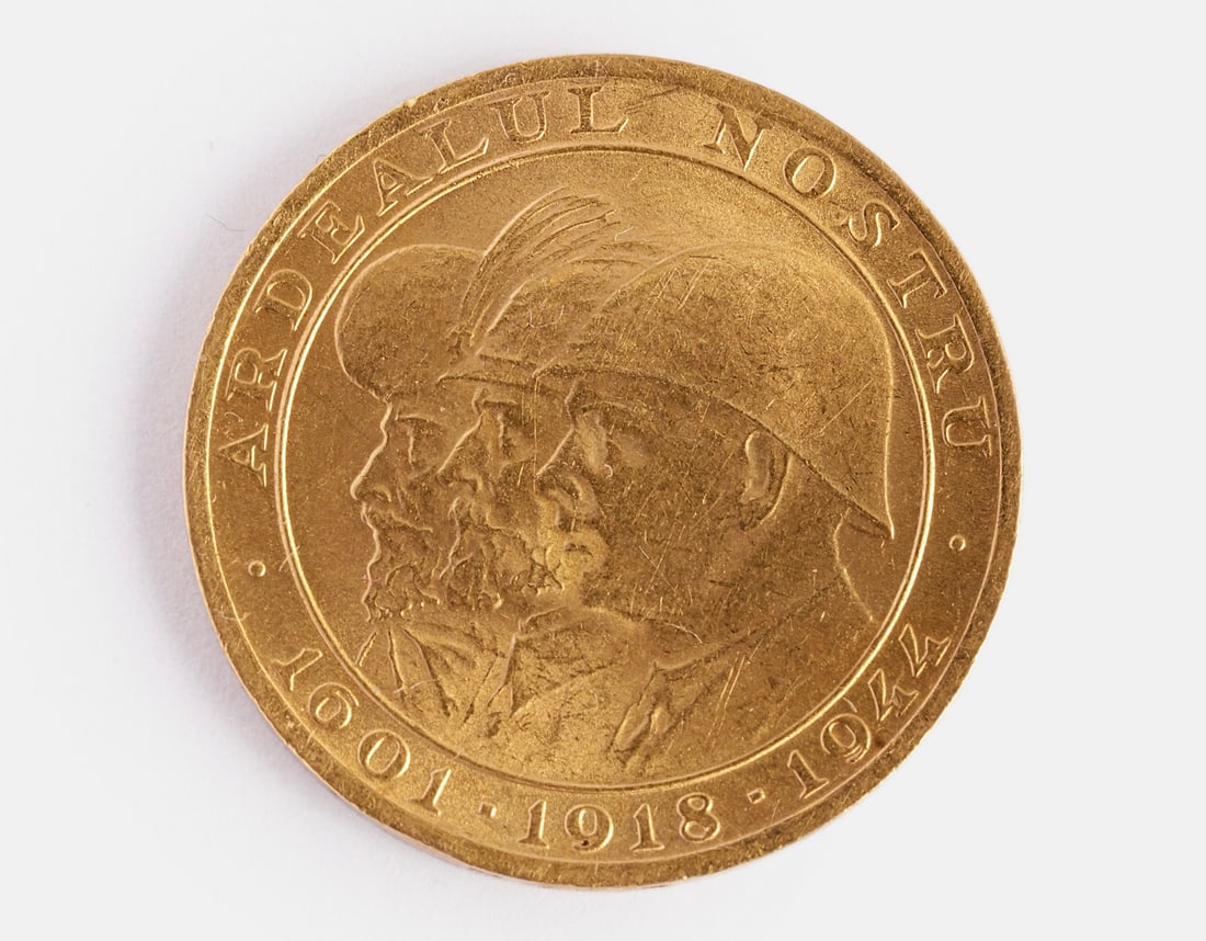 Romanian Gold Coin (1 of 2)