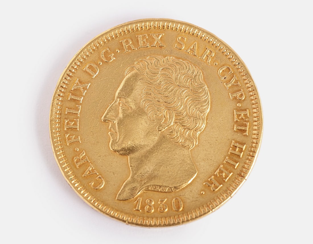 Kingdom of Sardinia Gold Coin (1 of 2)
