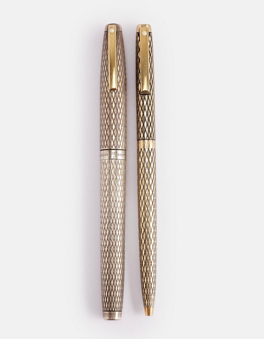 Sheaffer Imperial Sterling Silver Pens Set (1 of 4)