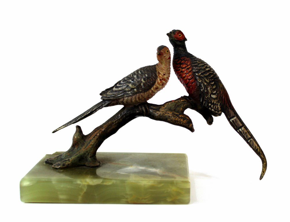 Bronze Viennese figurine (1 of 2)