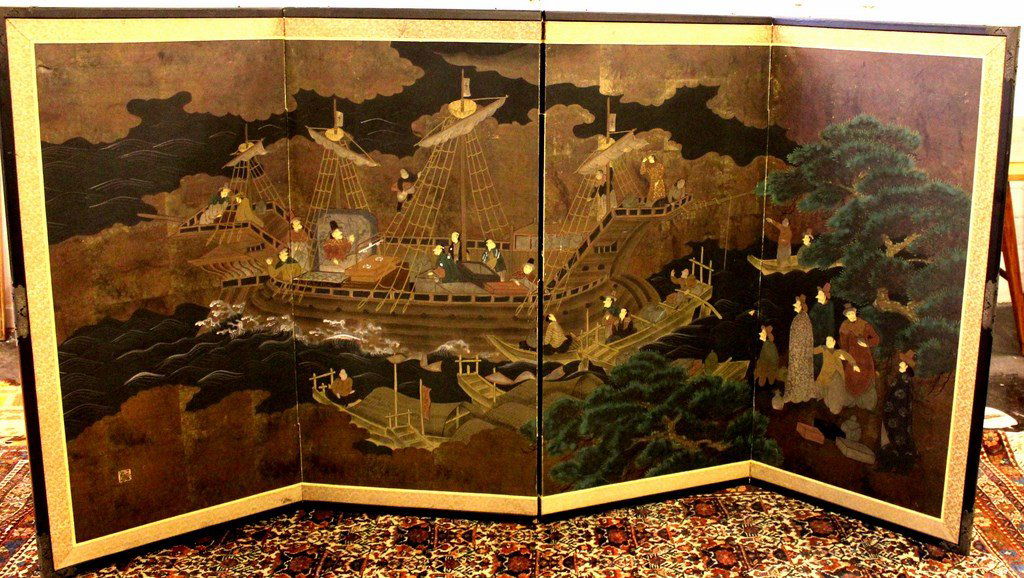 Japanese screen (1 of 4)