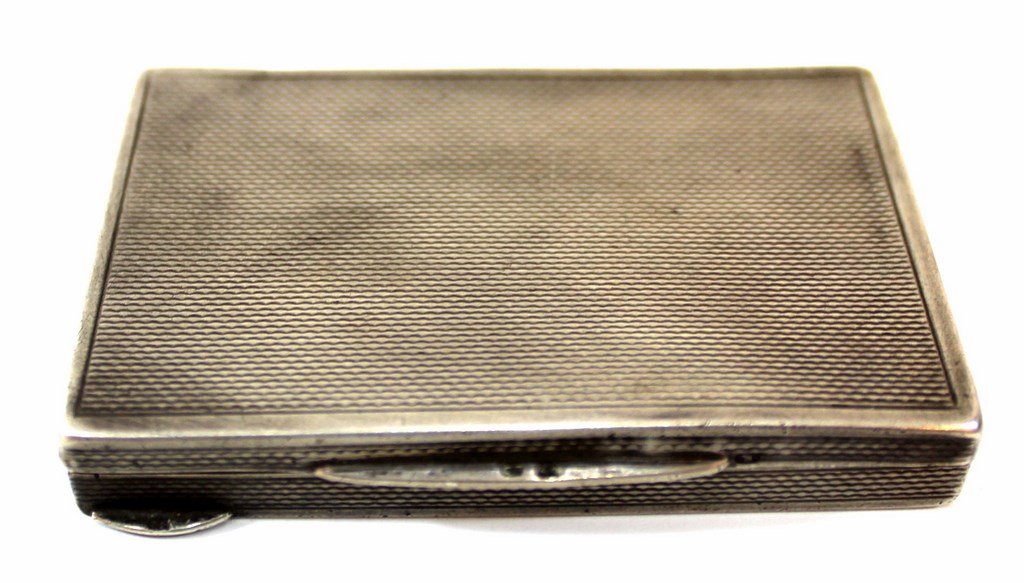 Silver cigarette box (1 of 3)