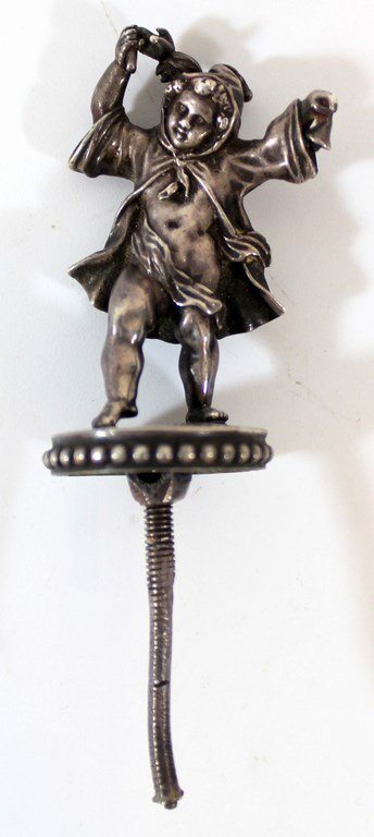 Silver bottle stopper (1 of 2)