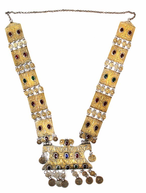 Ethnic silver necklace (1 of 2)