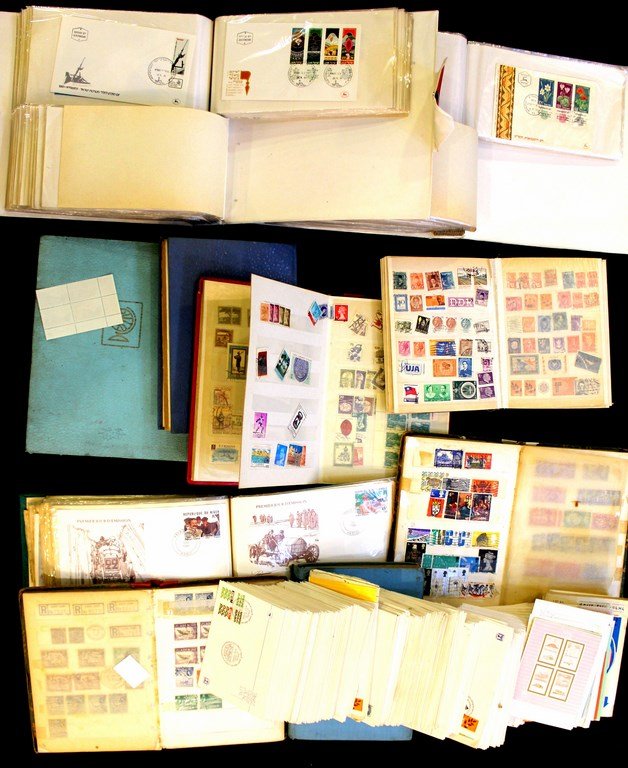 Lot of stamps and FDC envelopes (1 of 2)