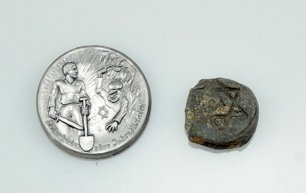 Lot of 2 Holocaust/Anti-Semitism related items (1 of 1)