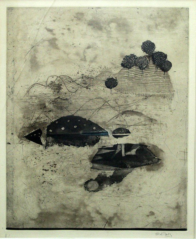 Johnny Friedlaender (1912-1992), landscape with trees (1 of 1)