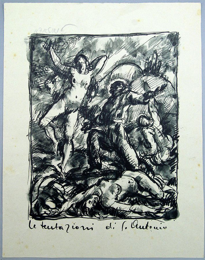 Avigdor Renzo Luisada (1905-1987), Le Tentazioni di S. (1 of 1)