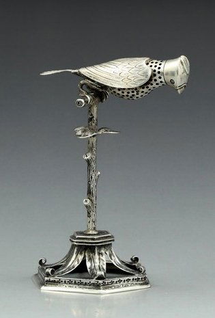 19th century Jewish silver spice holder (1 of 1)