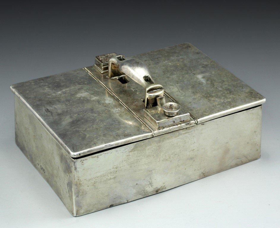 Victorian silver cigar case (1 of 6)