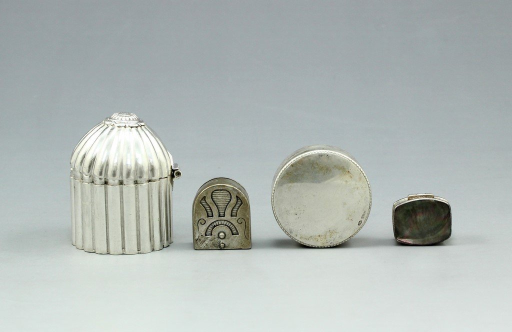 Lot of Silver Boxes (1 of 2)