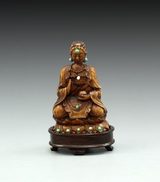 Buddha Ivory Figurine (1 of 1)