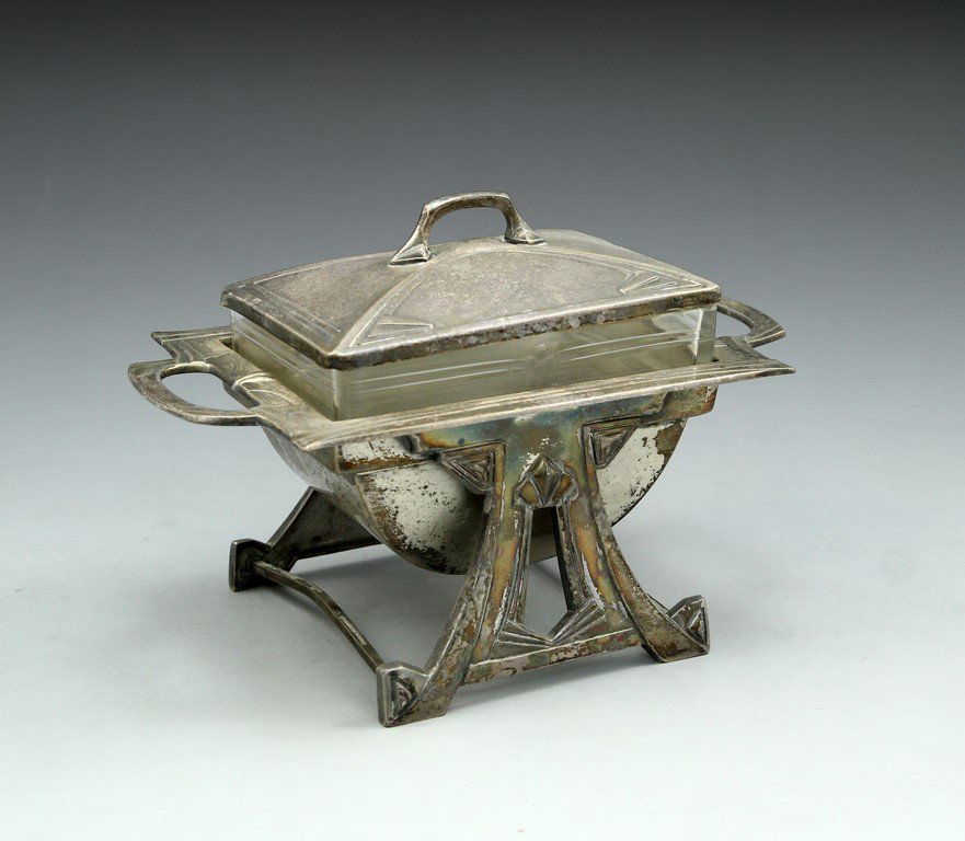 WMF Art Nouveau Butter Dish (1 of 2)