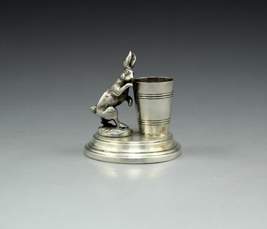 WMF Silver Plated Toothpick Holder (1 of 2)