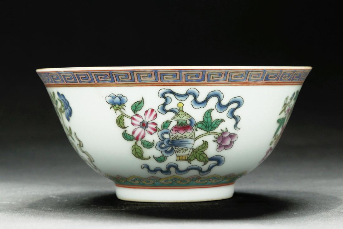 Multi-color Glazed Porcelain Bowl (1 of 7)