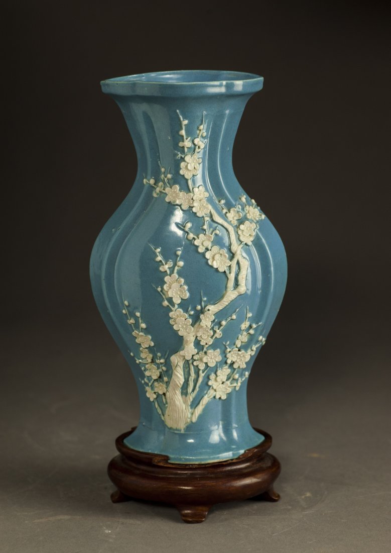 Chinese Blue Prunes Vase (1 of 5)