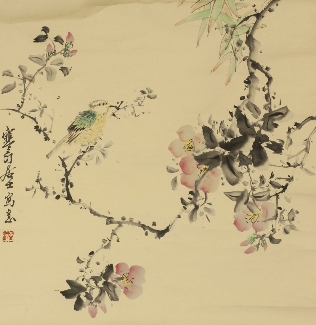 Chinese Flower Painting JiangHanTing(1903-1963) (1 of 4)