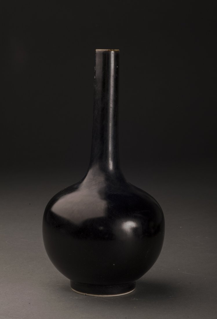 Dark Purple Glazed Porcelain Vase (1 of 7)