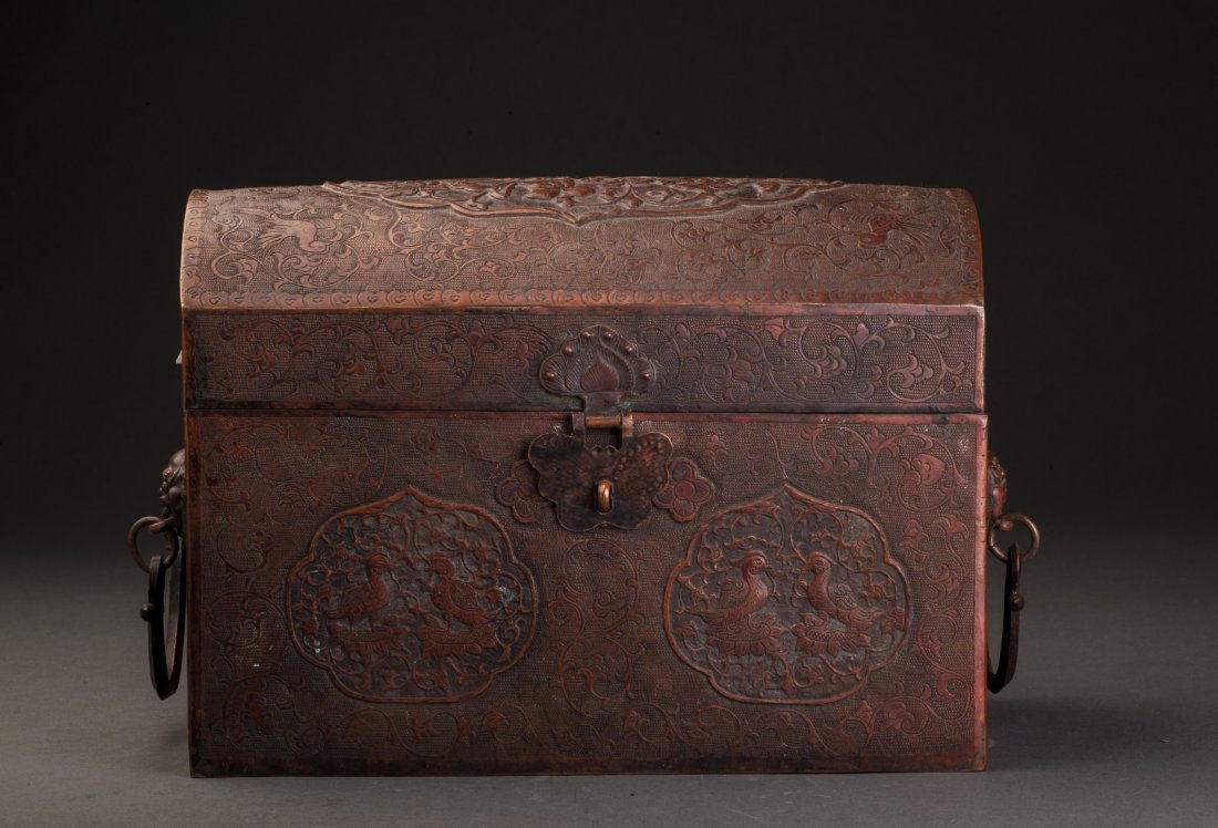 Bird and Flowers Bronze Box (1 of 10)