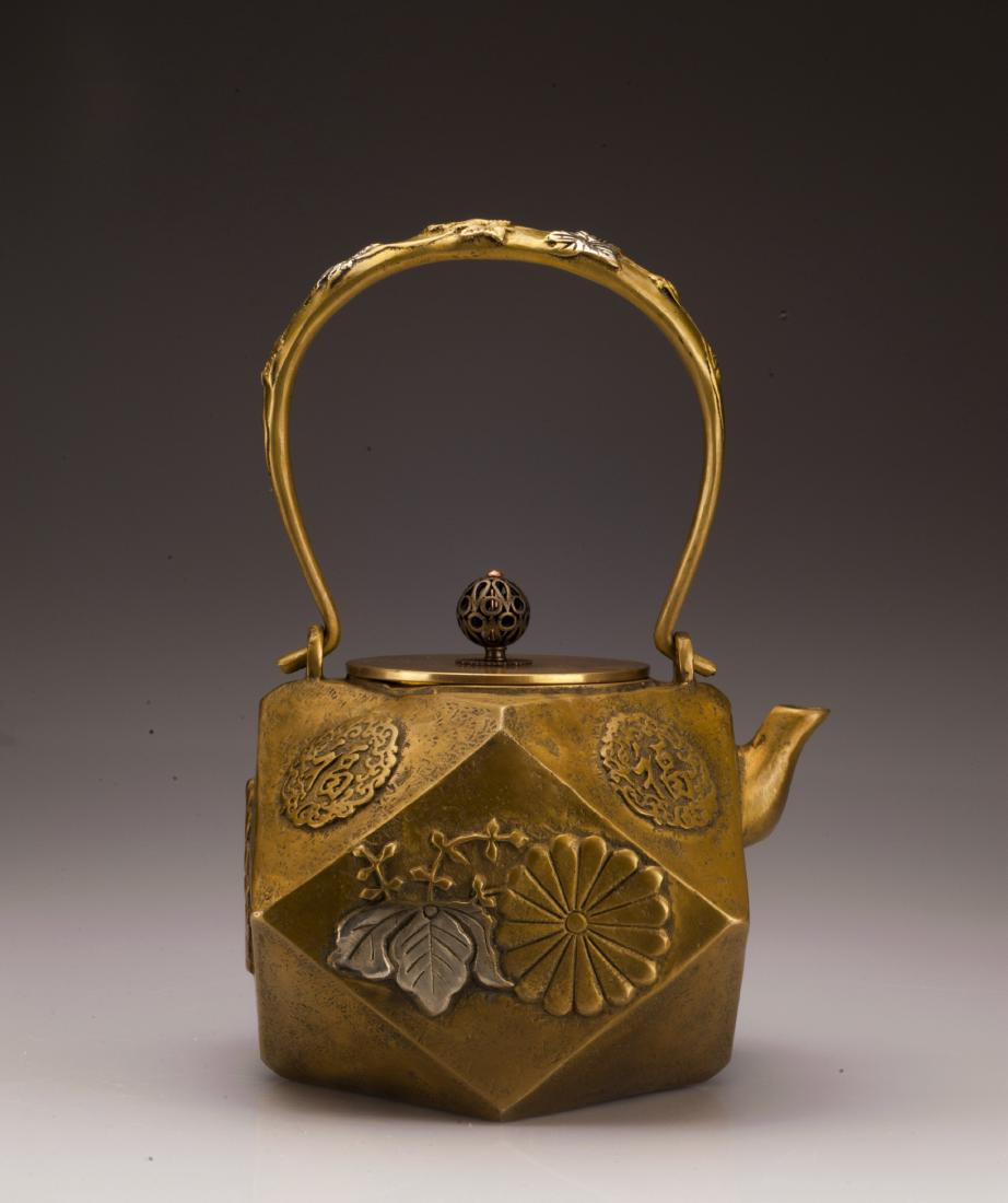 Antique Japanese Gilt Tea-Pot (1 of 9)
